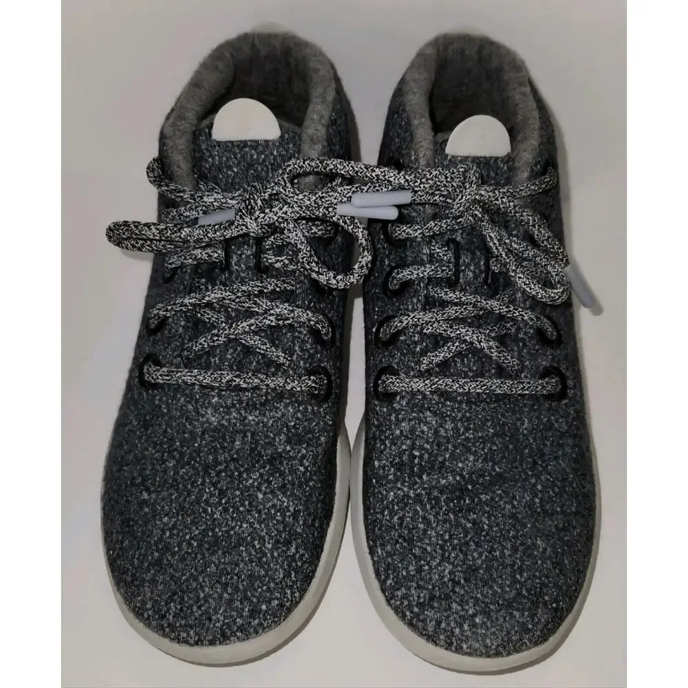 Allbirds WRUM Wool Runner Up Mizzles Womens Gray Mid Sneakers Size 8 Great